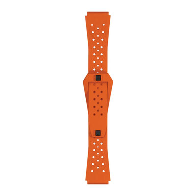 Gummiband Tissot Sideral T852.048.861 20mm, orange, Quick Release