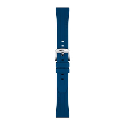 Gummiband Tissot T852.044.837 20mm, Blau, Quick Release