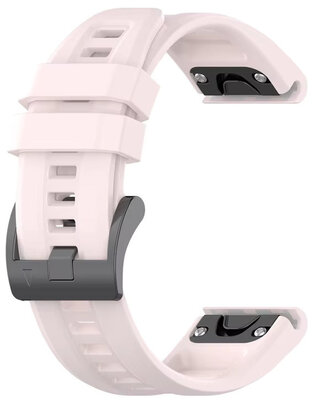 Silikonband Ricardo 20mm (Garmin Venu, Venu Sq, Venu Sq 2, Venu 2 plus, etc.), rosa, Quick Release