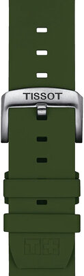 Silikonband Tissot T852.047.177 22mm, Grün, Quick Release