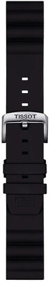 Silikonband Tissot T852.047.179 22mm, schwarz, Quick Release