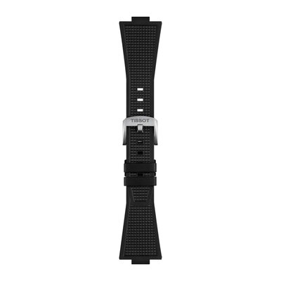 Silikonband Tissot T852.048.462 (für das Modell Tissot PRX 40mm), schwarz, Quick Release