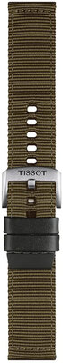 Textilband Tissot T852.046.756 22mm, Grün, Quick Release