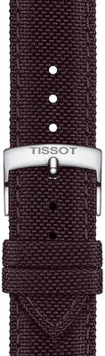 Textilband Tissot T852.048.181 21mm, Braun, Quick Release