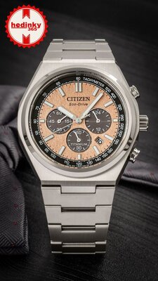 Citizen Sports Eco-Drive Super Titanium Chronograph CA4610-85Z