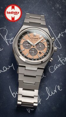 Citizen Sports Eco-Drive Super Titanium Chronograph CA4610-85Z