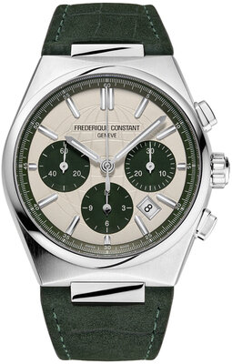 Frederique Constant Highlife Automatic Chronograph FC-391SGR4NH6 Limited Edition 1888pcs (+ 2 Ersatz-Uhrenarmbänder)