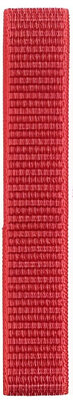 Nylon-Uhrenarmband Ricardo 26mm (für Garmin Fenix 8/7X/6X (51mm), Tactix u. a.), rot, zum Durchziehen