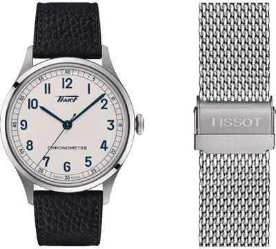 Tissot Heritage 1938 Automatic COSC T142.464.16.032.00 (+ Ersatz-Uhrenarmband)