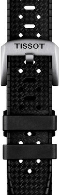 Gummiband Tissot T852.049.628 20mm, schwarz, Quick Release