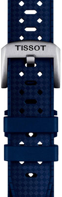 Kautschukband Tissot T852.049.963 20mm, blau
