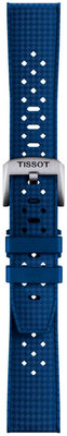 Gummiband Tissot T852.049.963 20mm, Blau, Quick Release