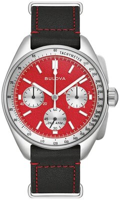 Bulova Lunar Pilot Quartz Chronograph 96K115 (+ Ersatzband)