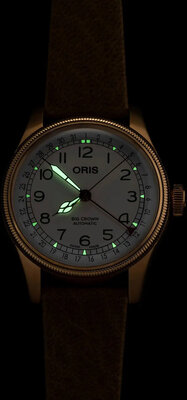 Oris Big Crown Father Time Automatic 01 754 7741 3161-Set Limited Edition 1926pcs (+ Ersatz-Uhrenarmband)