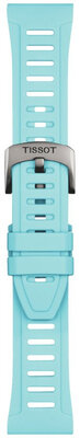 Silikonband Tissot T852.049.329 21mm, Blau, Quick Release