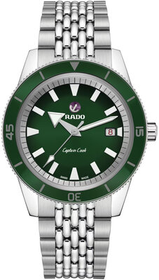 Rado Captain Cook Automatic R32505318 (+ 2 Ersatz-Uhrenarmbänder)