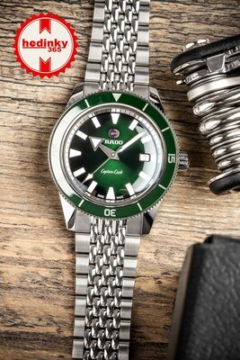 Rado Captain Cook Automatic R32505318 (+ 2 Ersatz-Uhrenarmbänder)