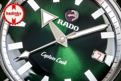 Rado Captain Cook Automatic R32505318 (+ 2 Ersatz-Uhrenarmbänder)