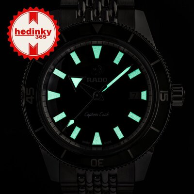 Rado Captain Cook Automatic R32505318 (+ 2 Ersatz-Uhrenarmbänder)