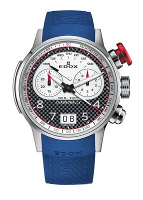Edox Chronorally Chronograph 45 38003-tinrcanbr BMW Limited Edition 600pcs (+ 4 Ersatzgurte)