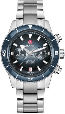 Rado Captain Cook Chronograph Automatic R32145208 (+ 2 Ersatz-Uhrenarmbänder)