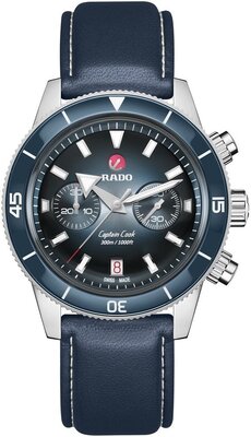 Rado Captain Cook Chronograph Automatic R32145208 (+ 2 Ersatz-Uhrenarmbänder)