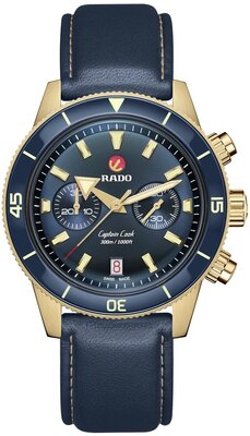 Rado Captain Cook Chronograph Automatic R32146208 (+ 2 Ersatz-Uhrenarmbänder)