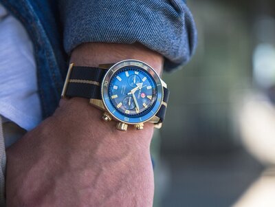 Rado Captain Cook Chronograph Automatic R32146208 (+ 2 Ersatz-Uhrenarmbänder)