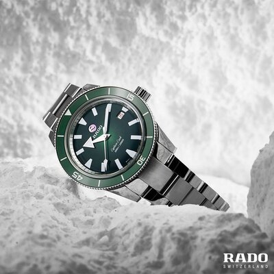 Rado Captain Cook Automatic R32105319 Hrithik Roshan Special Edition (+ 2 Ersatzgurte)