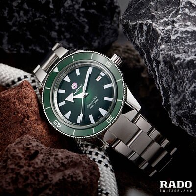 Rado Captain Cook Automatic R32105319 Hrithik Roshan Special Edition (+ 2 Ersatzgurte)