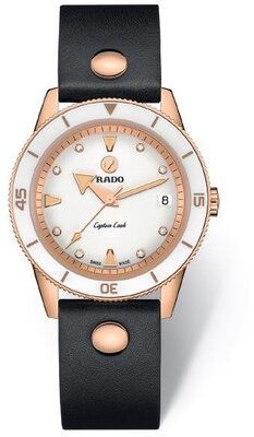 Rado Captain Cook Automatic R32139708 Marina Hoermanseder (+ 2 Ersatz-Uhrenarmbänder)