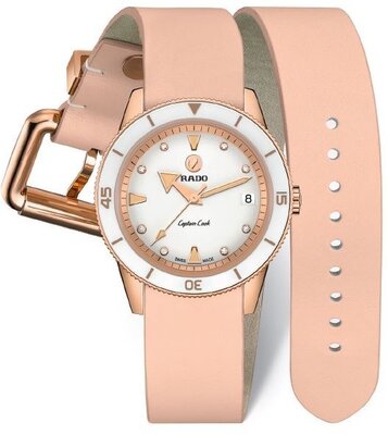Rado Captain Cook Automatic R32139708 Marina Hoermanseder (+ 2 Ersatz-Uhrenarmbänder)