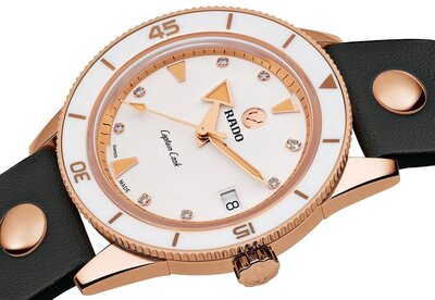 Rado Captain Cook Automatic R32139708 Marina Hoermanseder (+ 2 Ersatz-Uhrenarmbänder)