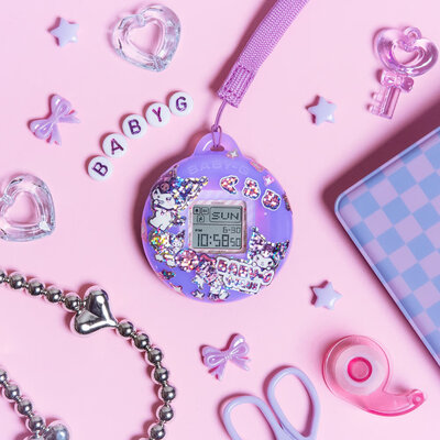 Casio Baby-G + Plus BGD-10KKM-1ER The Kuromi Collaboration