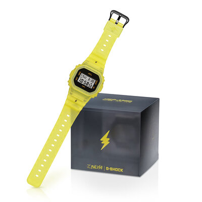 Casio G-Shock Original DWE-5600JB-1A9ER J. Balvin Collaboration (+Ersatzband und Lünette)