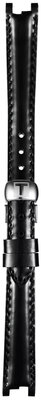 Lederband Tissot T852.036.538 12mm, schwarz