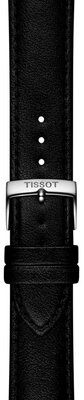 Lederband Tissot T852.050.321 20mm, schwarz, vegan, Quick Release