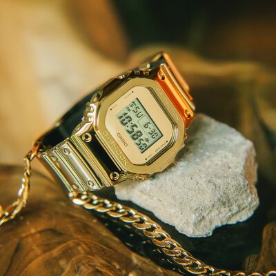 Casio G-Shock G-Steel GM-5600YMG-9ER Fine Metallic Series
