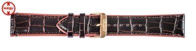 Lederband Orient UDFGGR0 22mm (für das Modelly AC08), Braun