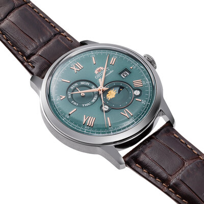 Orient Classic Bambino 2nd Generation Version9 Sun & Moon Automatic RA-AK0805E30B