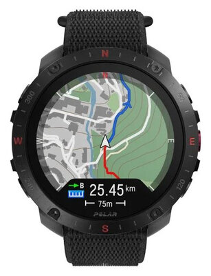Polar Grit X2 Pro Night Black V2, Größe S-L (+ Ersatzgurt)