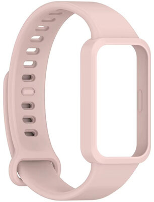Silikon-Uhrenarmband Ricardo (für Xiaomi Band 9 Active), rosa