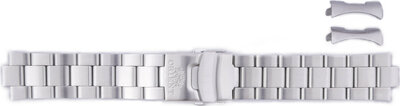 Stahlarmband Orient UM027113J0 22mm (für das Modelly AA02, EM65), Silber