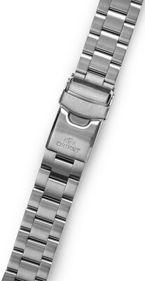 Stahlarmband Orient UM027113J0 22mm (für das Modelly AA02, EM65), Silber