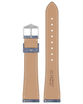 Natürliches Uhrenarmband Hirsch Fibre Plant M 04299182-2, blau, natürliche Fasern, Länge M, Quick Release Limited Edition