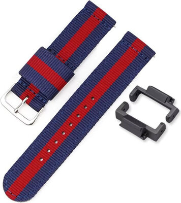 Textilband Ricardo 16mm (für Casio G-Shock GA-2100/GA-2110, DW-5600, GW-6900), Farbe V4, NATO, + Adapter