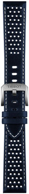 Lederband Tissot T852.050.051 20mm, Blau