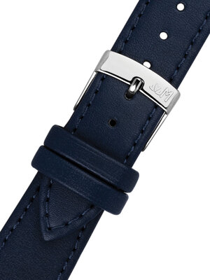 Lederband Morellato Point 0112419.062 M, blau, veganes Material