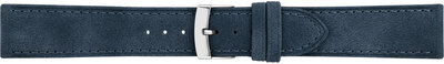 Leder-Uhrenarmband Morellato Timo 5964E12.062 M, blau, veganes Material
