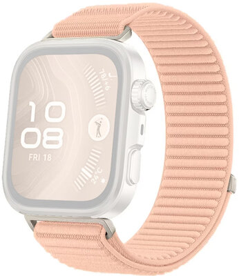 Nylon-Uhrenarmband Ricardo Frabosa (für Huawei Watch Fit 3, 4, 4 Pro, 5, 5 Pro), Pink